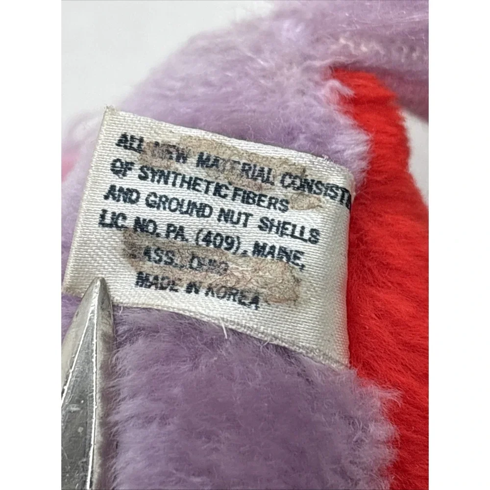 Dan Brechner‎ Purple Toucan Parrot Bird Plush Vintage 8